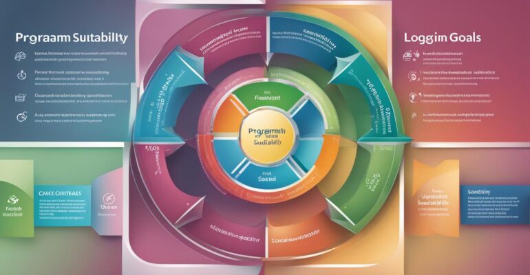 Evaluation criteria for program logic and goals