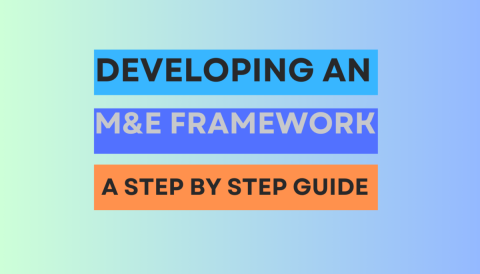 developing an m&e framework