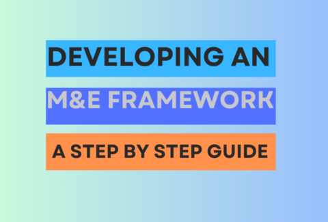 developing an m&e framework